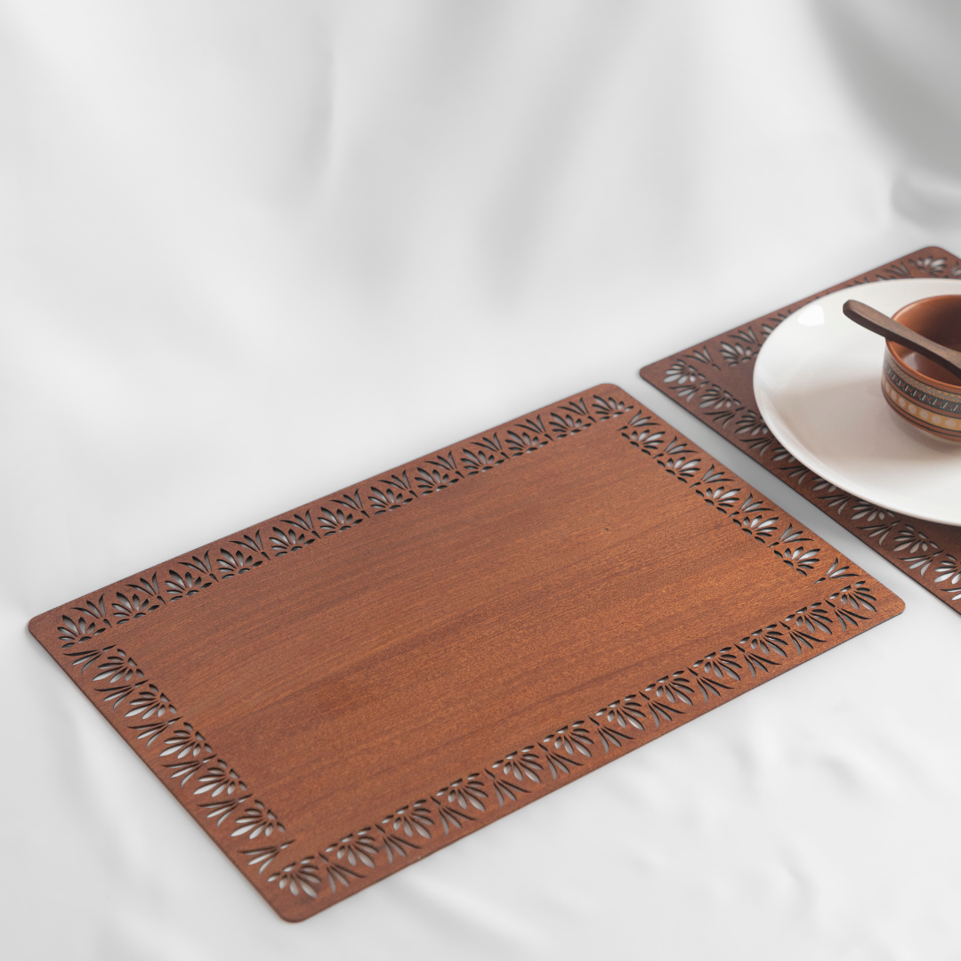 Mahogany Tulip Tablemat (set of 6)