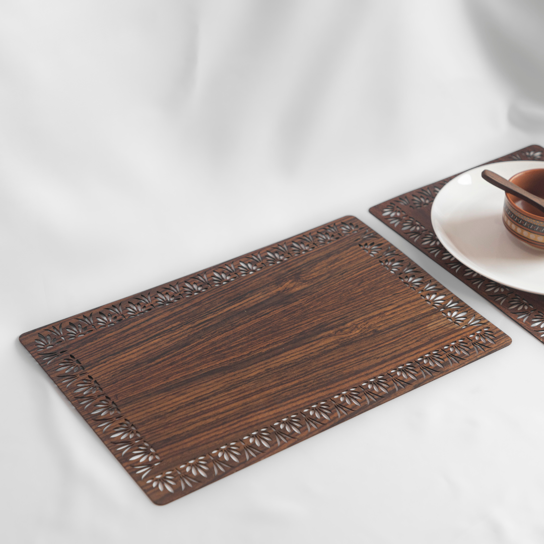 Rosewood Tulip Tablemat (set of 6)