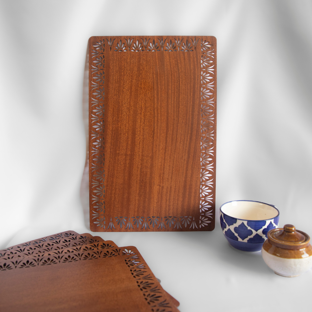 Mahogany Tulip Tablemat (set of 6)