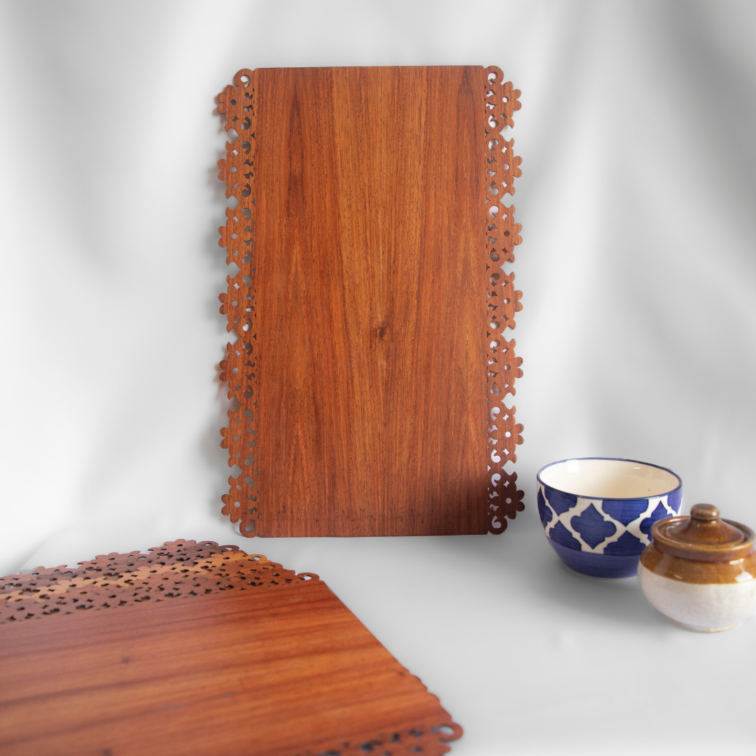 The Padouk Floral Lace Tablemat (set of 6)