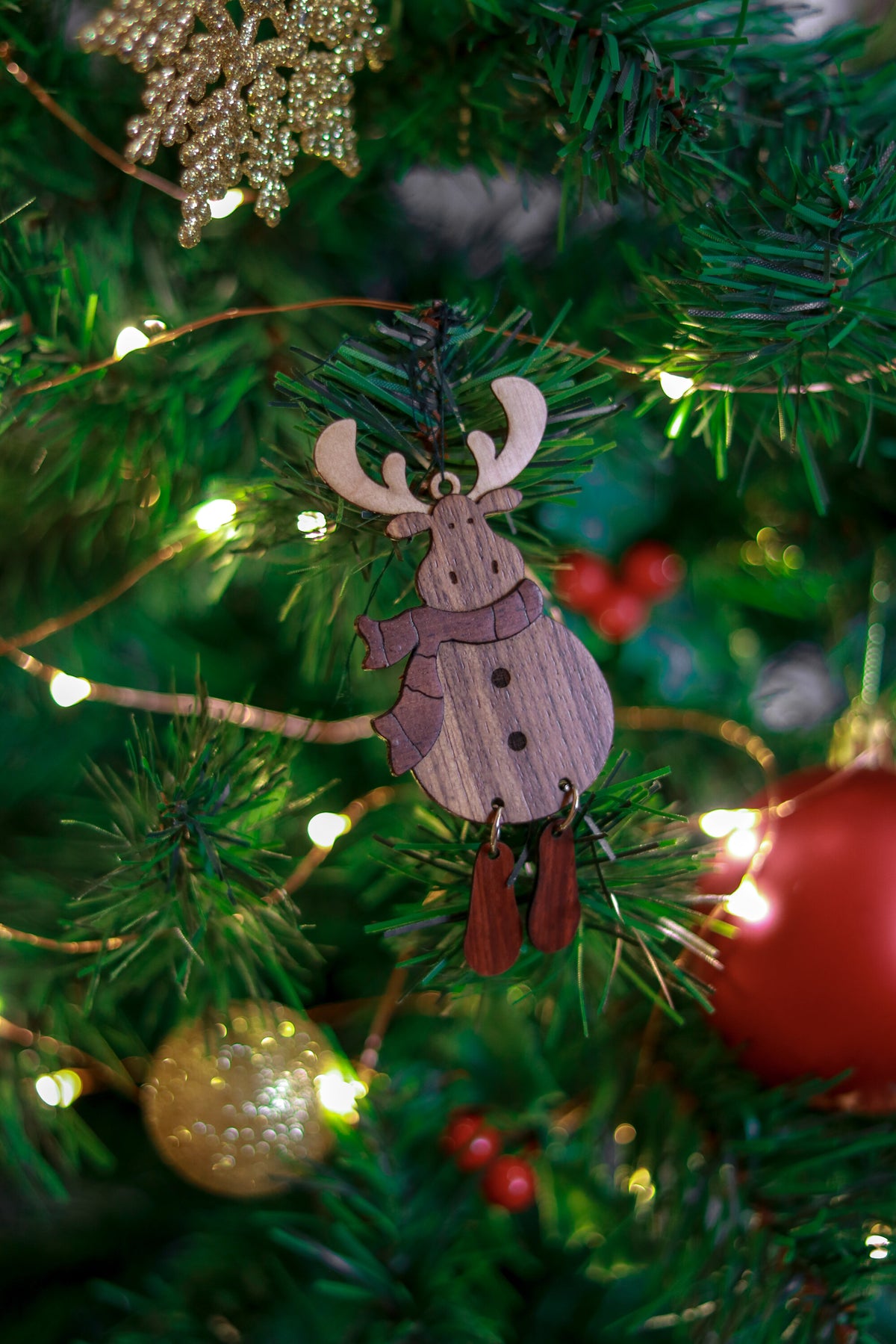 Christmas Dasher tree ornament