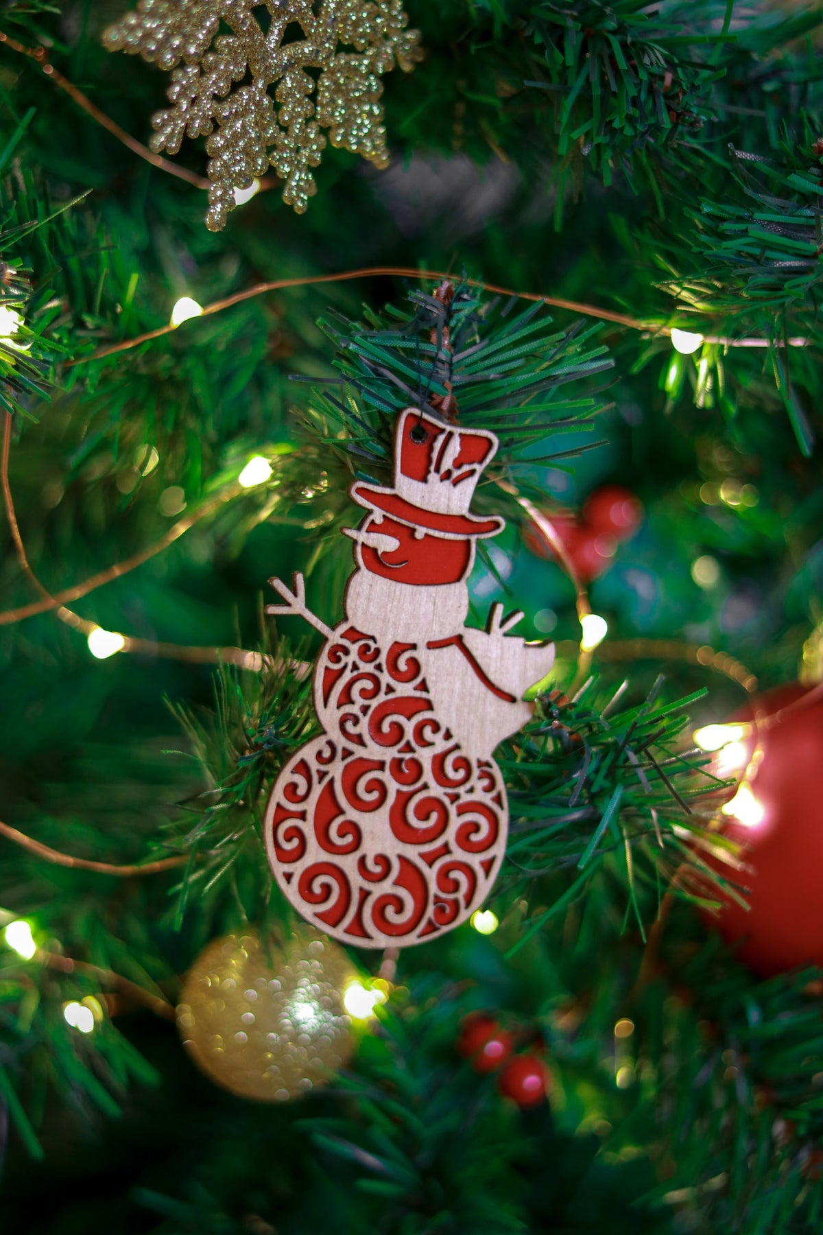 Christmas ornament Frosty / Christmas Snowman