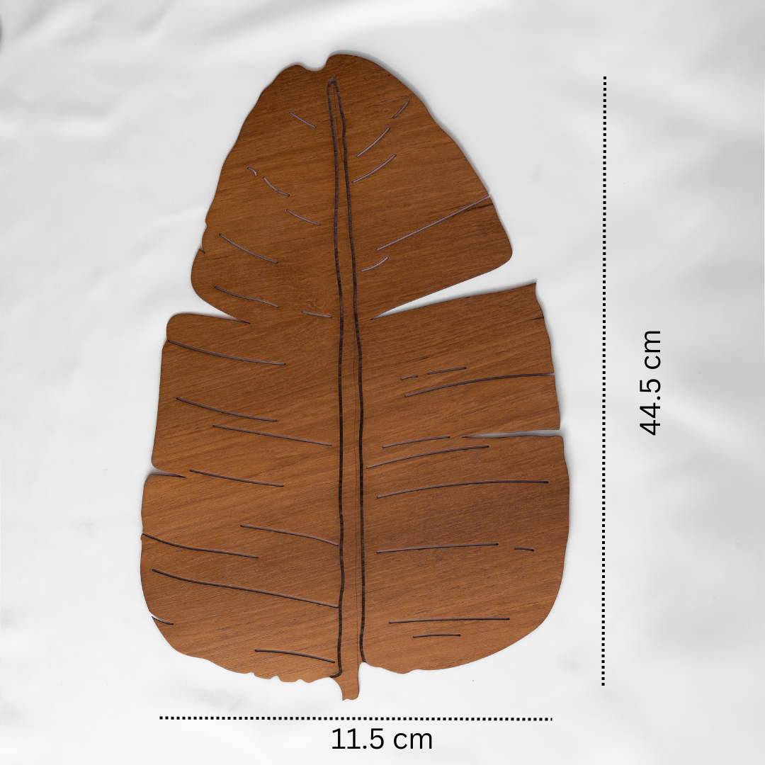 Banana Leaf Tablemats - Teak (Set of 4)