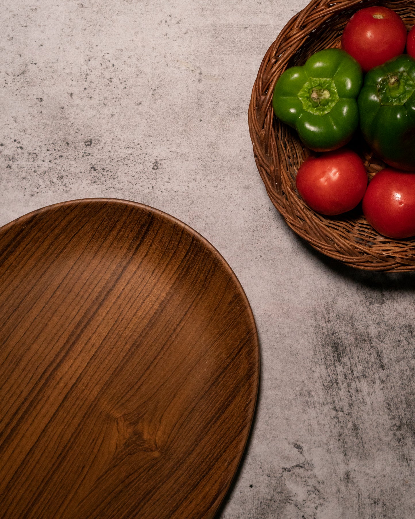 Teak Oval Tray - Solid Wood oval Tray - Versatile & Sustainable for Kitchen, Living Room or bedroom