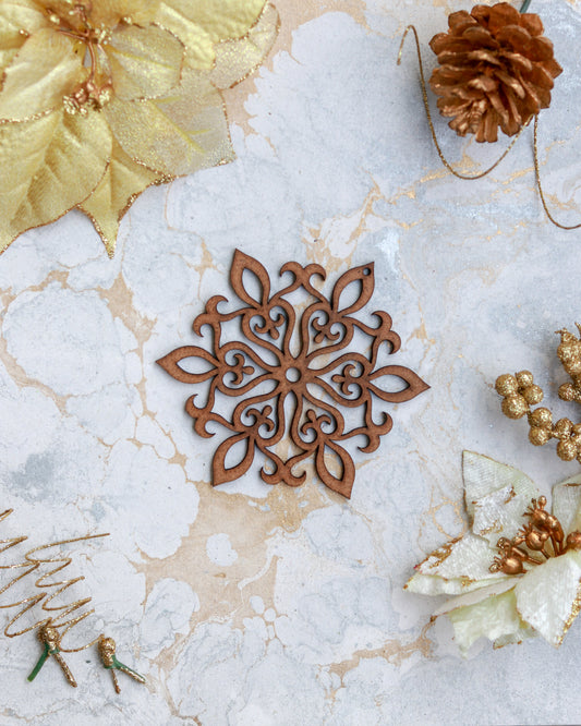 Christmas ornament Sterling Snowflake