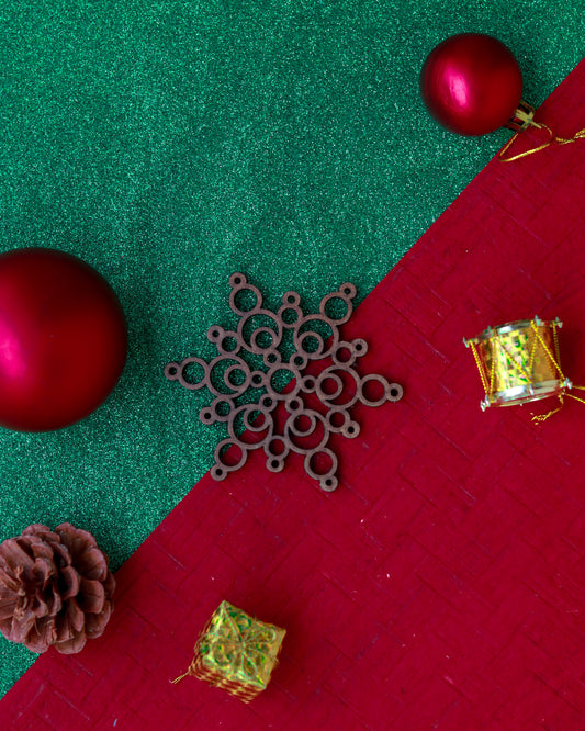 Christmas Ecliptic Snowflake ornament