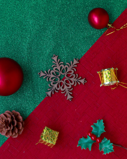 Christmas Mystical Snowflake tree ornament
