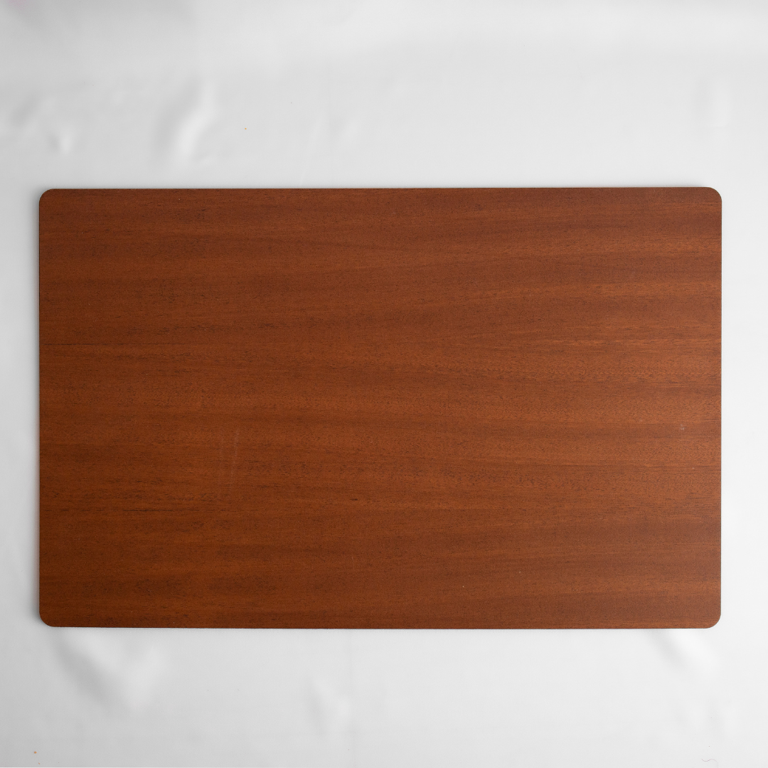 Mahogany Plain Rectangle Tablemat (set of 4)