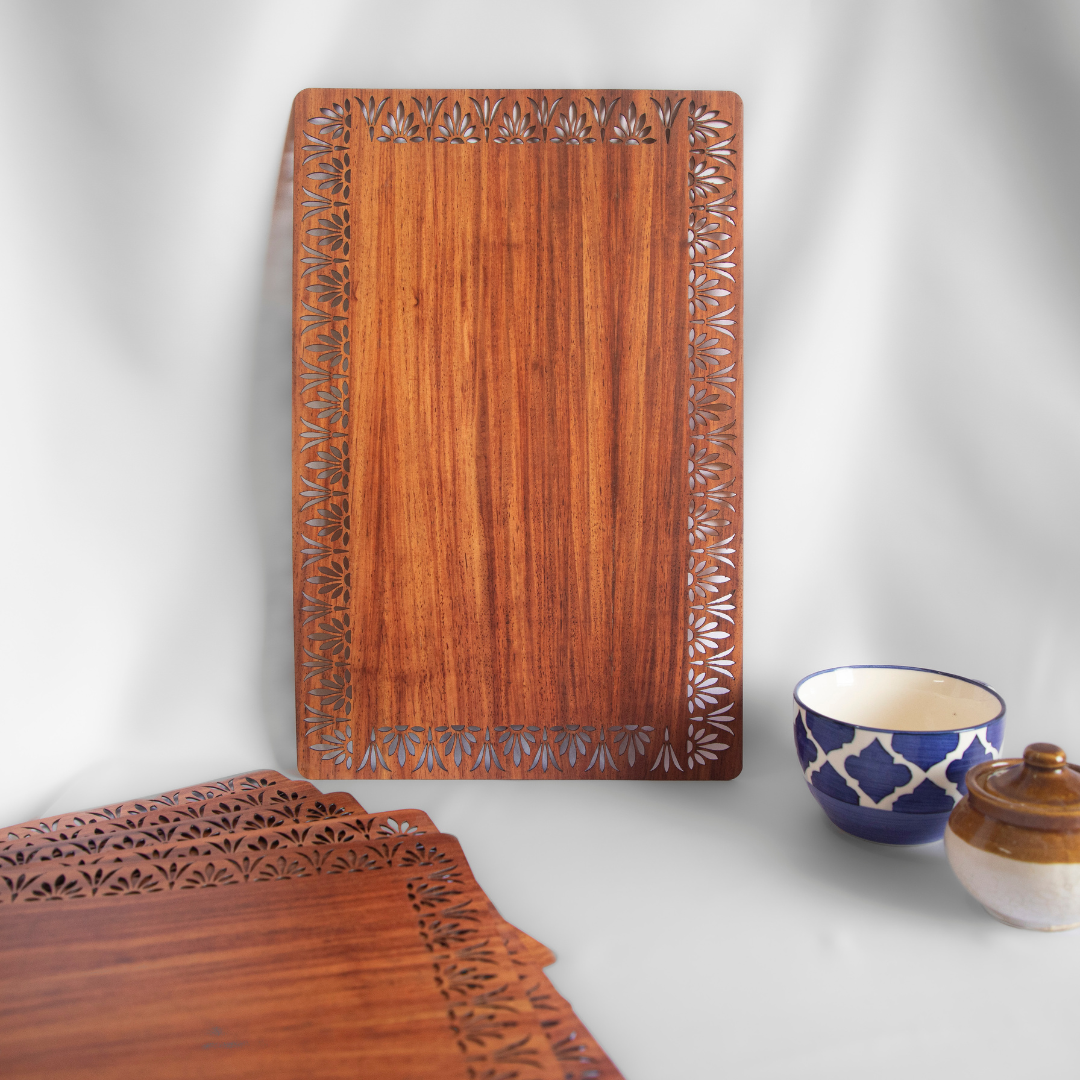 Padouk Tulip Tablemat (set of 6)