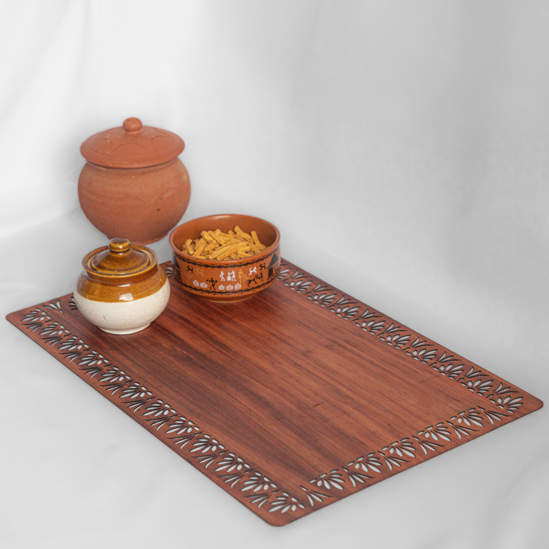 Padouk Tulip Tablemat (set of 6)