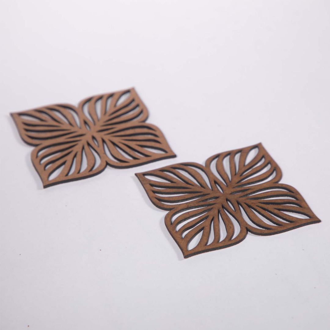 Customised 4 Leaf coaster (set of 6)