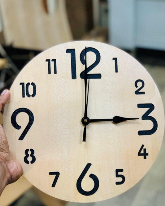 Ava wooden clock ( 28 cm Diameter)
