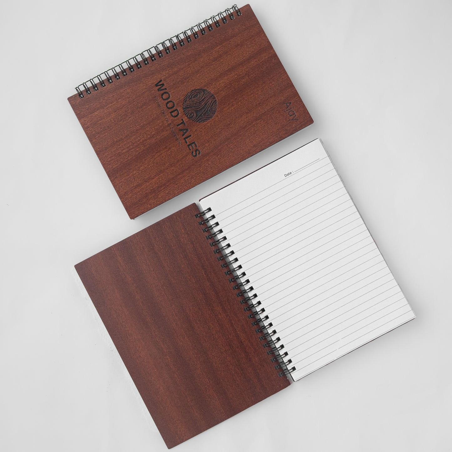 Personalised Wooden Scribble Book (Size: A5)