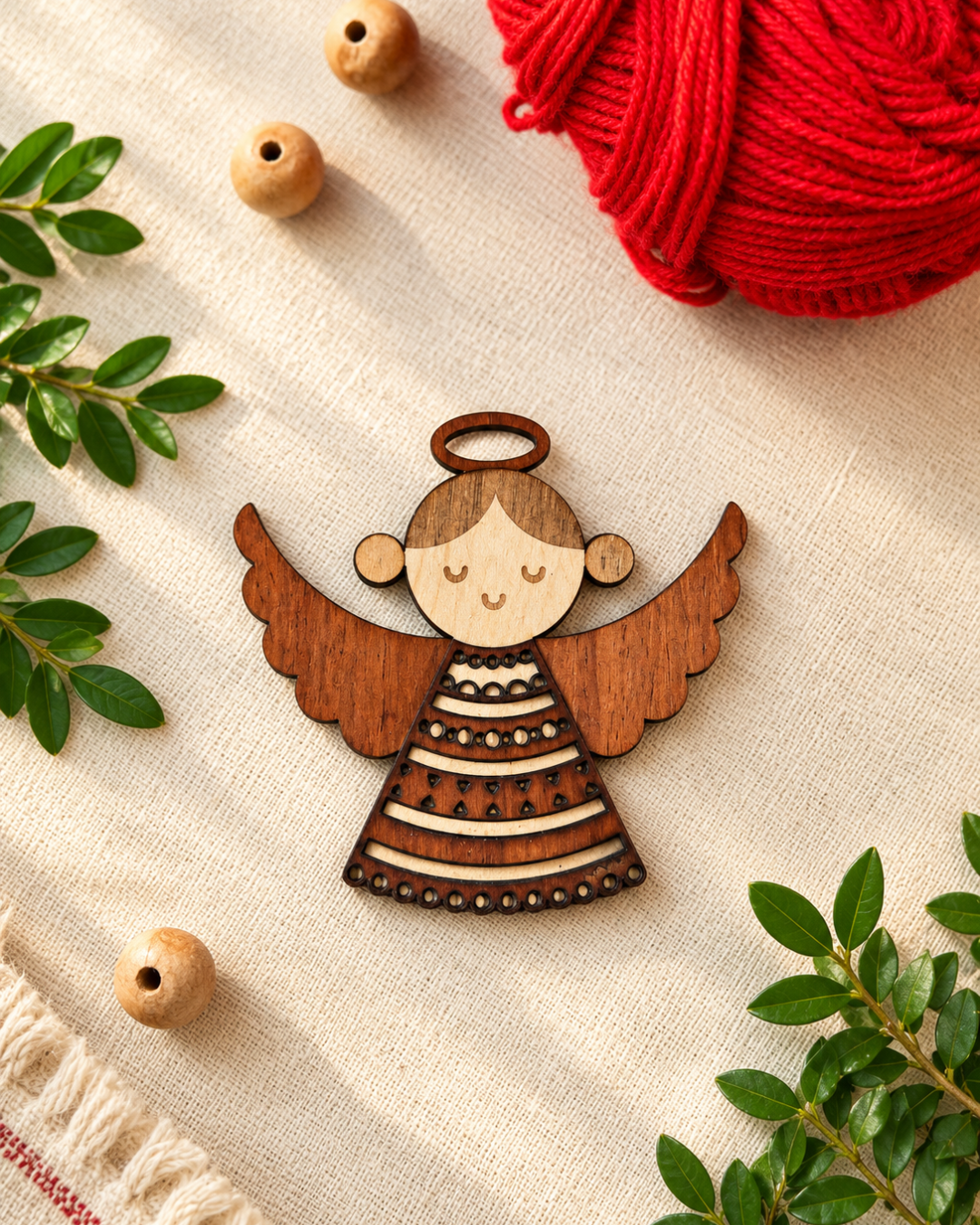 Christmas Evanglical Angel Ornament
