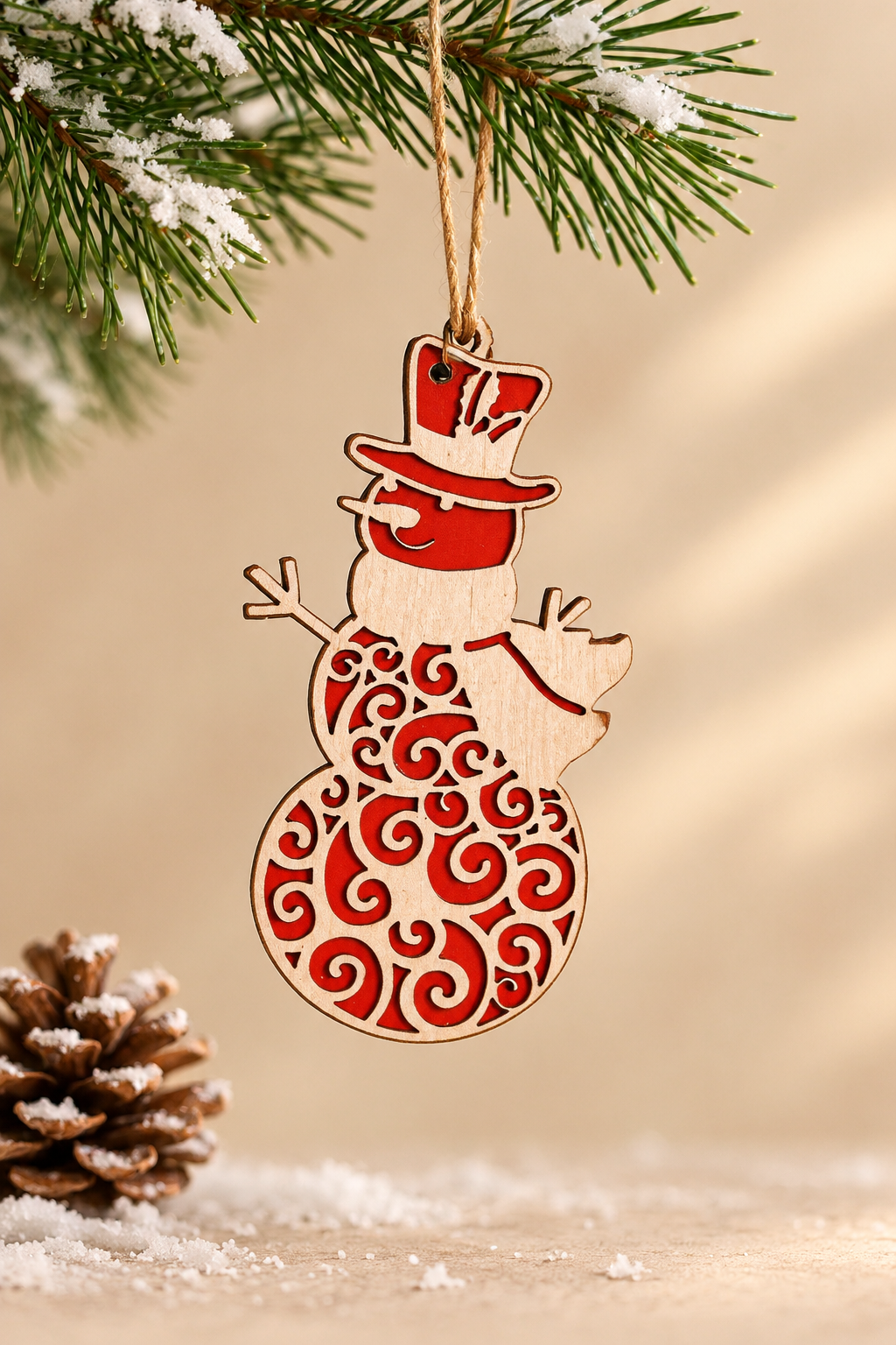 Christmas ornament Frosty / Christmas Snowman