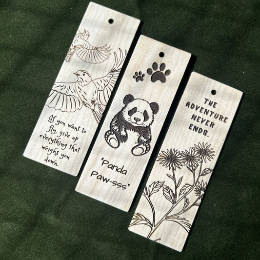 Panda Paws Book Marks (Set of 3 )