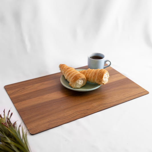 Random Teak Tablemats - (Set of 4)