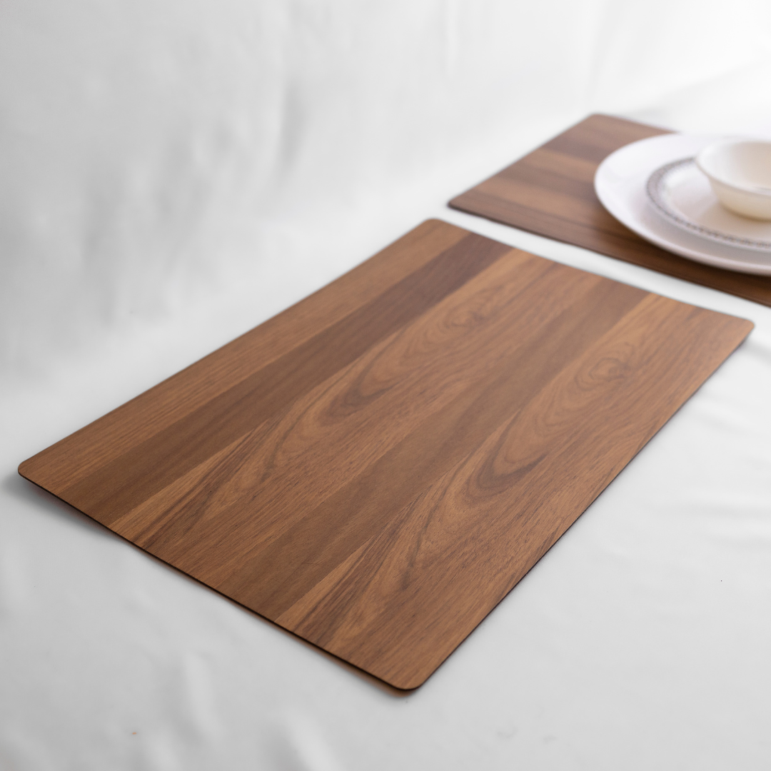 Random Teak Tablemats - (Set of 4)