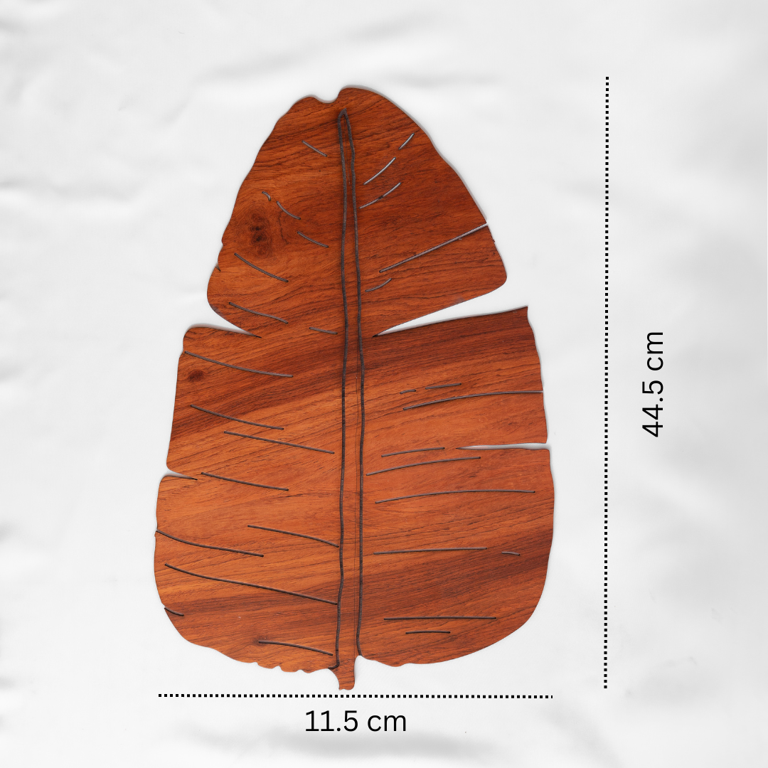 Banana Leaf Tablemats - Padauk (Set of 4)