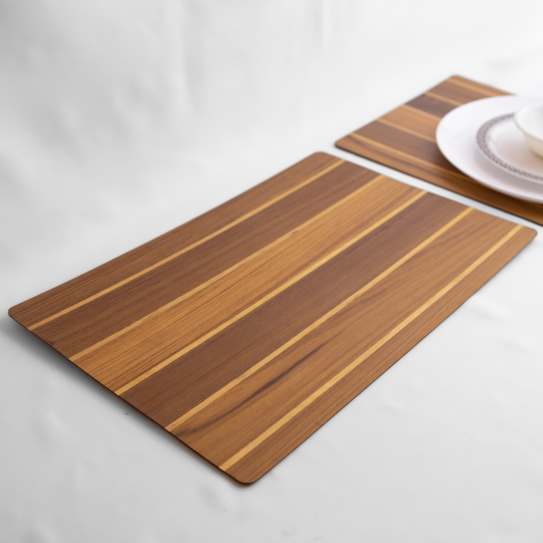 Teak Deck Tablemats - (Set of 4 )