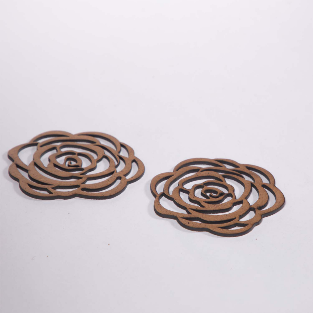 Rose Coaster (Set of 6)