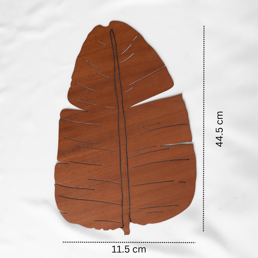 Banana Leaf Tablemat - Mahogany (Set of 4)