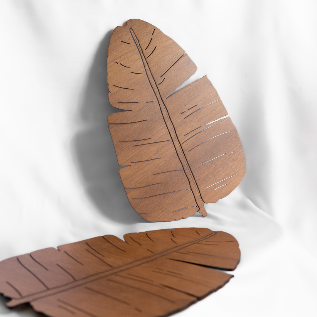 Banana Leaf Tablemats - Teak (Set of 4)