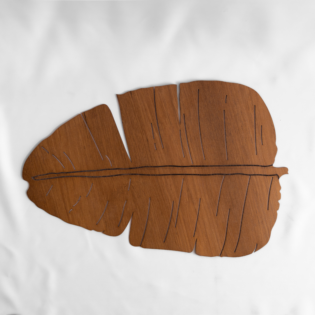 Banana Leaf Tablemats - Teak (Set of 4)