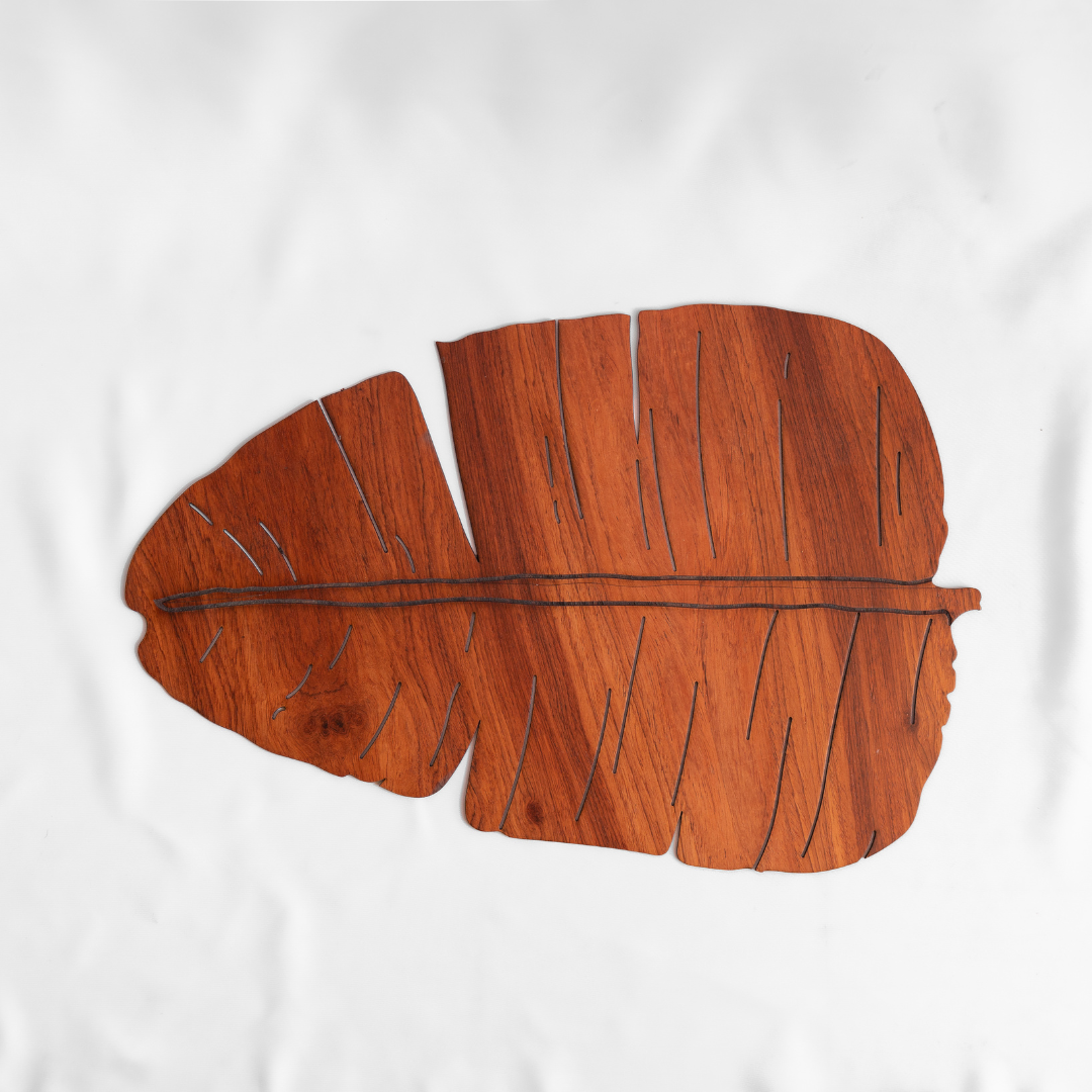 Banana Leaf Tablemats - Padauk (Set of 4)