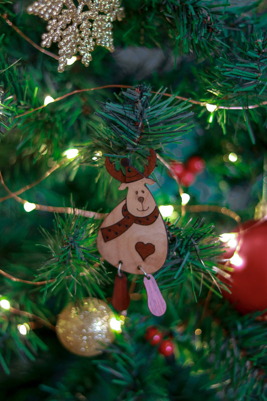 Christmas Cupid tree ornament