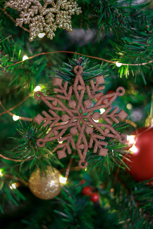 Christmas crystal Snowflake ornament