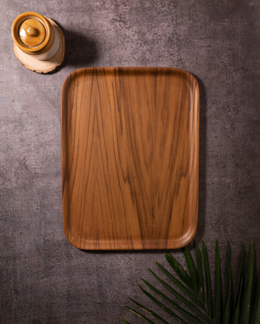 Teak Rectangle Tray